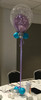 Balloon In A Balloon With Cluster Balloons -  This item can't be purchased online - Please call to arrange delivery.