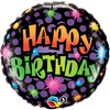 Balloon Foil 18" Double Sided Happy Birthday/You're How Old? (Uninflated) 