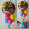 Table Tower Lollipop w/ Foil Topper - This item can't be purchased online - Please call to arrange delivery.
