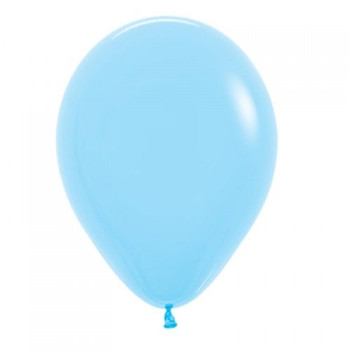Balloons Standard/Pastel Pkt 25 - Blue Light (Uninflated)