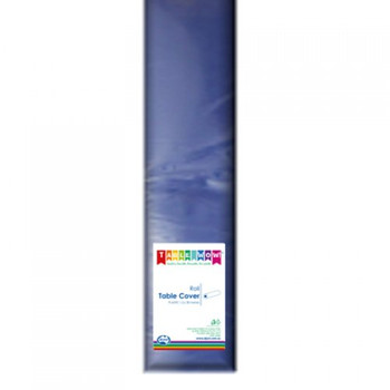 Tablecover - Roll Plastic Blue - 30mtr