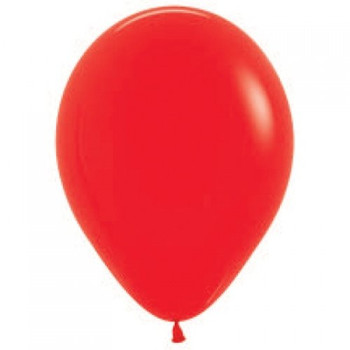46CM Latex Balloon Standard Red (Uninflated)