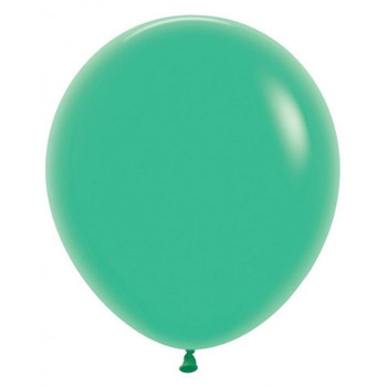 46CM Latex Balloon Standard Green (Uninflated)