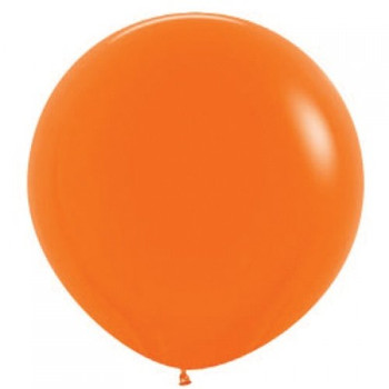 90CM Latex Balloon Standard Orange