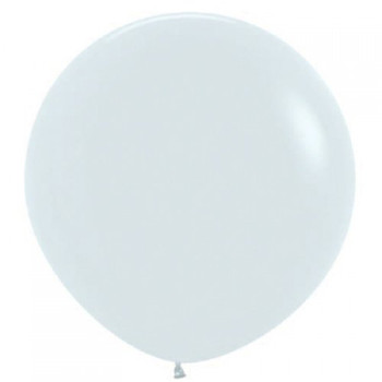 90CM Latex Balloon Standard White