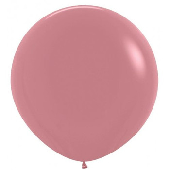 90CM Latex Balloon Fashion Rosewood (Uninflated)