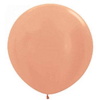 90CM Latex Balloon Metallic Rose Gold