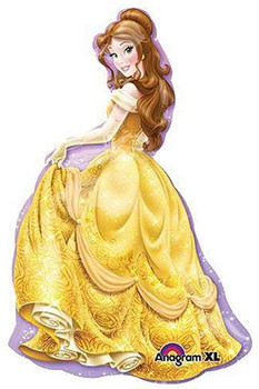 Balloon Foil Supershape Belle Princess (Uninflated)