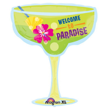 Balloon Foil Supershape Welcome to Paradise Cocktail