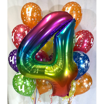 Helium Inflated Supershape Balloon - Character or Number (Each) - This item can't be purchased online - Please call to arrange delivery.