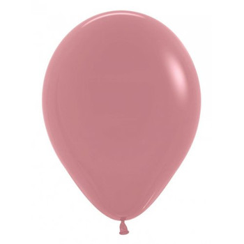 Balloons Standard/Pastel Pkt 25 - Rosewood (Uninflated)