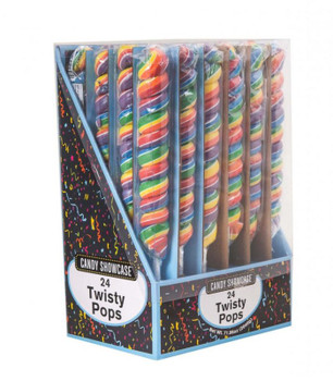 Unicorn Twist  85g Rainbow Lollipop box of 96
