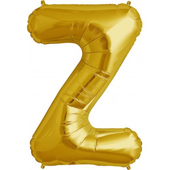 Balloon 34” (86cm) Letter Z Gold