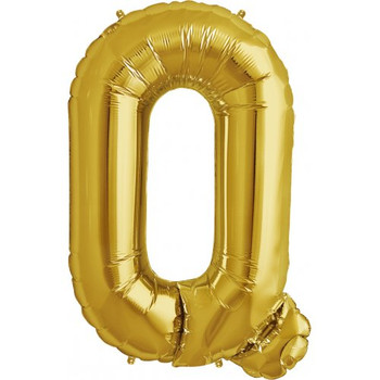 Balloon 34” (86cm) Letter Q Gold