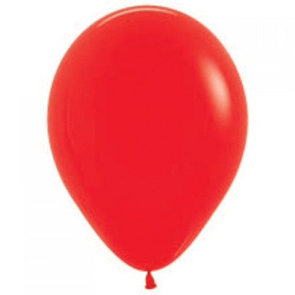 46CM Latex Balloon Standard Red (Uninflated)