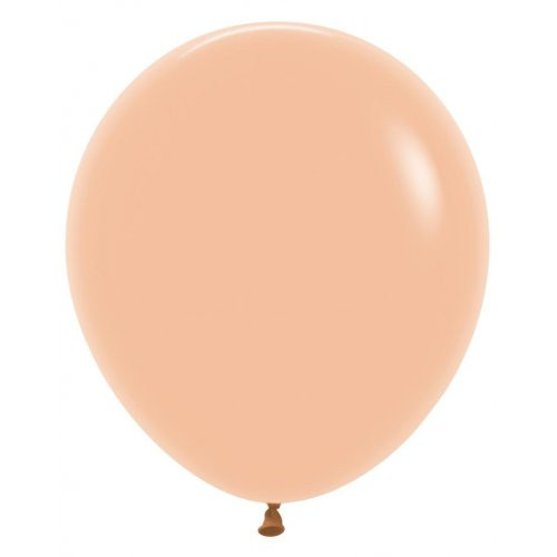 46CM Latex Balloon Standard Peach (Uninflated)