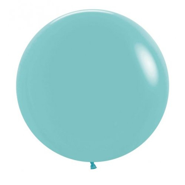 60CM Latex Balloon Standard Aquamarine (Uninflated)