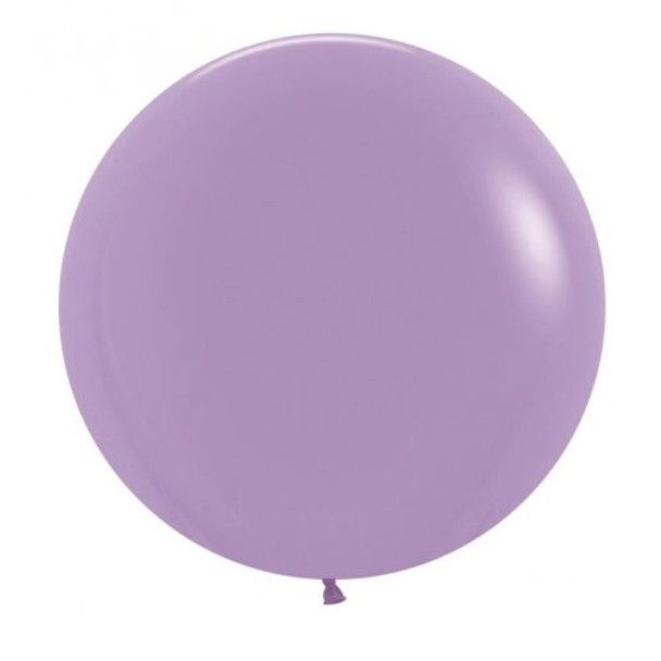 60CM Latex Balloon Standard Lilac (Uninflated)