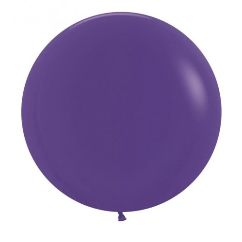 60CM Latex Balloon Standard Violet (Uninflated)