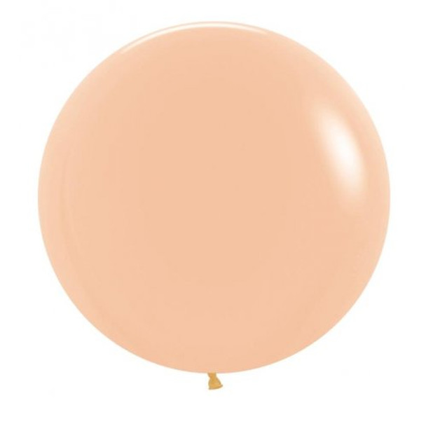 60CM Latex Balloon Standard Peach (Uninflated)
