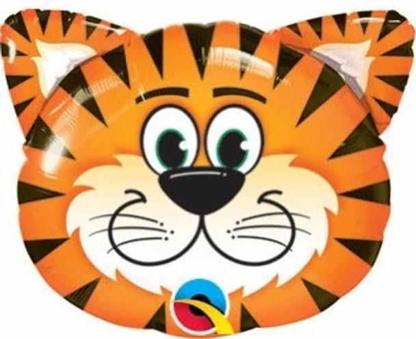 Balloon Foil Supershape Tiger Head (Uninflated)
