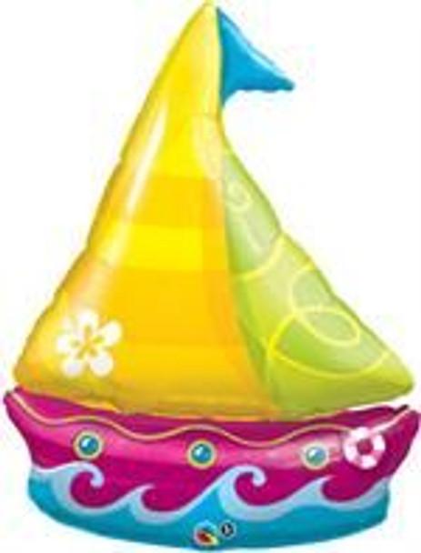 Balloon Foil Supershape Sail Boat (Uninflated)