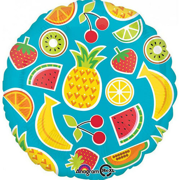 Balloon Foil 18" Tropical Fruit (Uninflated)