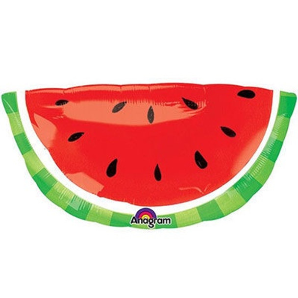Balloon Foil Supershape Watermelon (Uninflated)