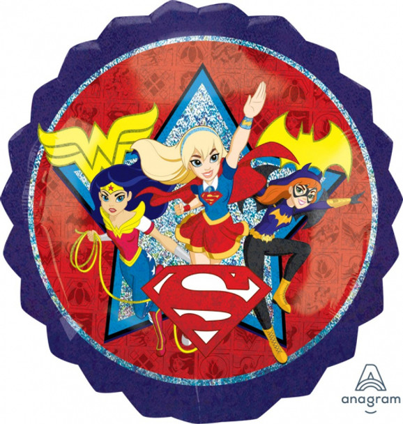 Balloon Foil Supershape DC Superhero Girls (Uninflated)