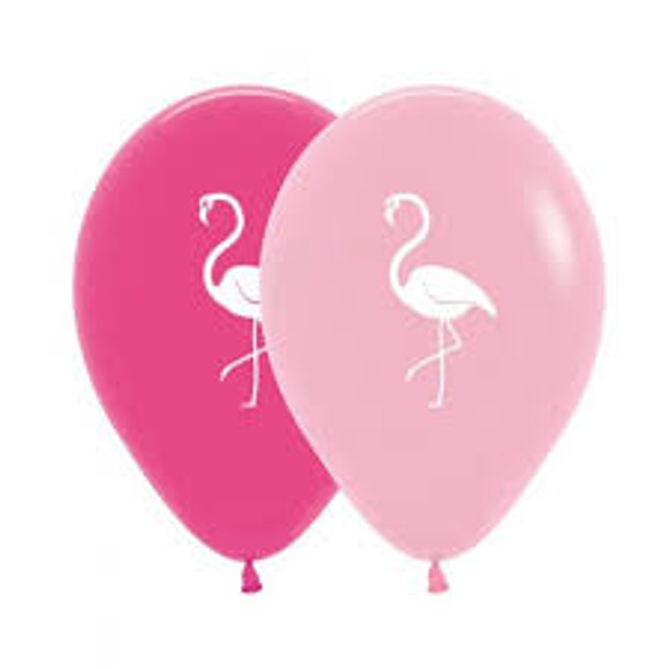 Balloon Flamingo 11" Pack of 25 (Uninflated)