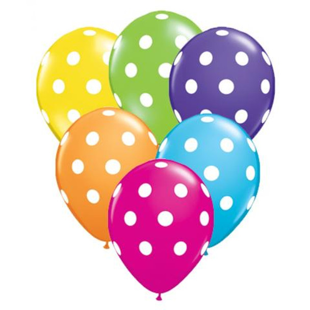 Balloon Polka Dot 11" Pack of 25