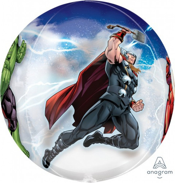 Balloon Orbz Avengers Superheroes (Uninflated)