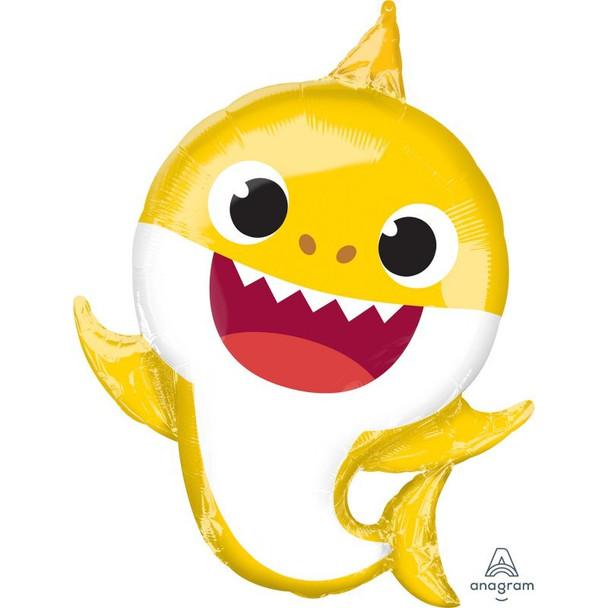 Balloon Foil Supershape Baby Shark (Uninflated)