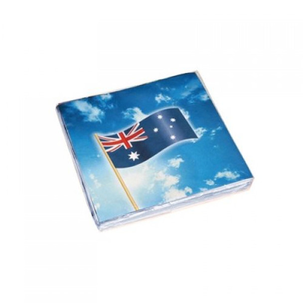 Australian Flag Napkins - Pkt 16
