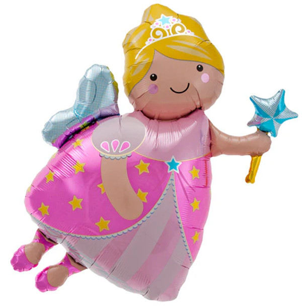 Balloon Foil Supershape Fairy Godmother Princess (Uninflated)