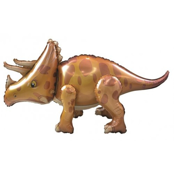 Balloon Foil Supershape Standing Airz Triceratops (Uninflated)