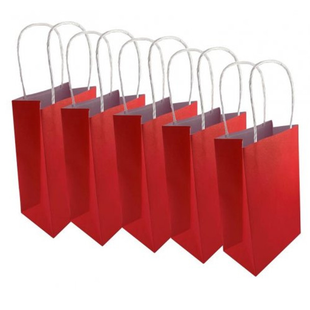 Paper Party Loot Bag - Red Pkt 5