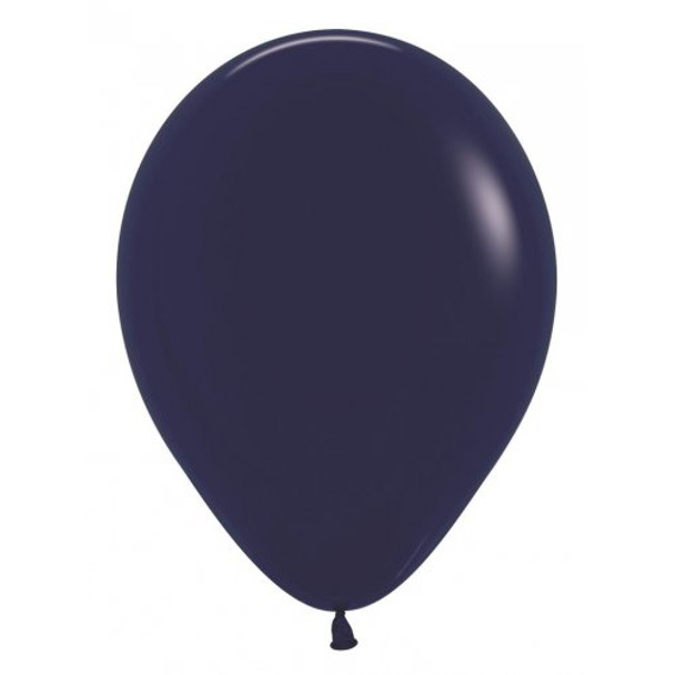 Balloons Standard/Pastel Pkt 25 - Navy (Uninflated)