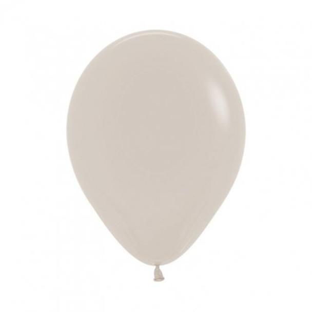 Balloons Standard/Pastel Pkt 25 - White Sand (Uninflated)