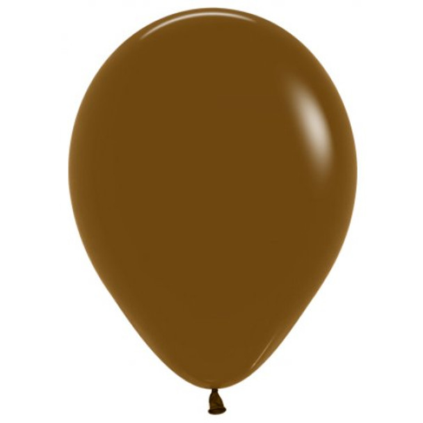 Balloons Standard/Pastel Pkt 25 - Coffee (Uninflated)