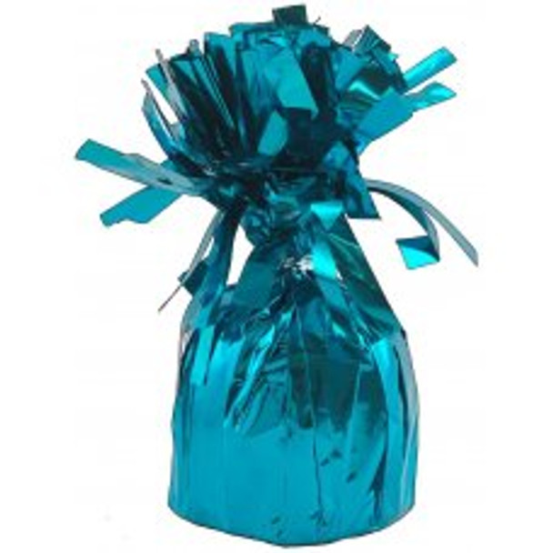 Balloon Weight Foil Azure Teal 