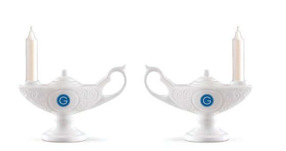 Gordon Graduation Lamp & Wax Candle
