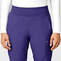 W123 Women's Comfort Waist Cargo Jogger Scrub Pant