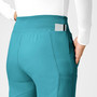 W123 Women's Comfort Waist Cargo Jogger Scrub Pant