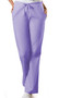 Workwear Origins Women's Natural Rise Flare Leg Drawstring Pant
