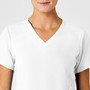 W123 Women SCTC LPN Uniform Scrub Top w/ Logo