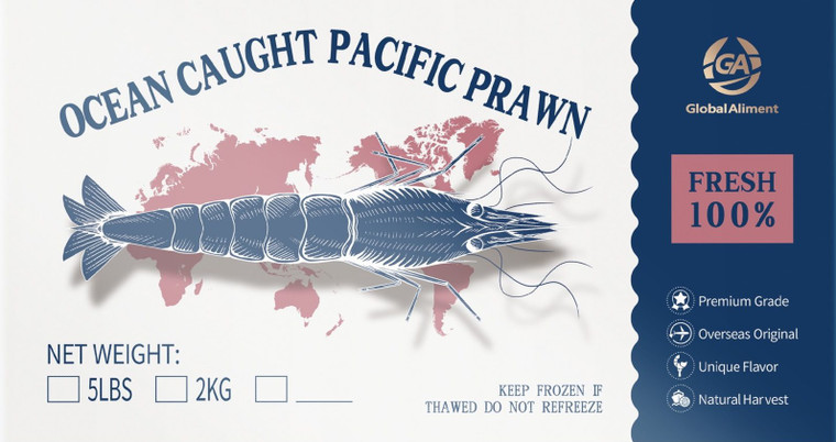 Wild Caught Pacific Prawn (1kg)