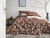 Duvet Cover Set JANINE red / maroon *Flannel* -low inventory-