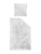 White Jacquard Duvet Cover Set "MEADOW WHISPER"