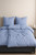 Duvet Cover Set "LIGHT BLUE" *with piping*